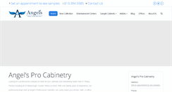 Desktop Screenshot of angelsprocabinetry.com